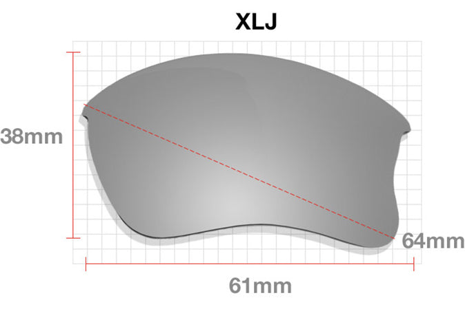Oakley Flak Jacket XLJ lenses