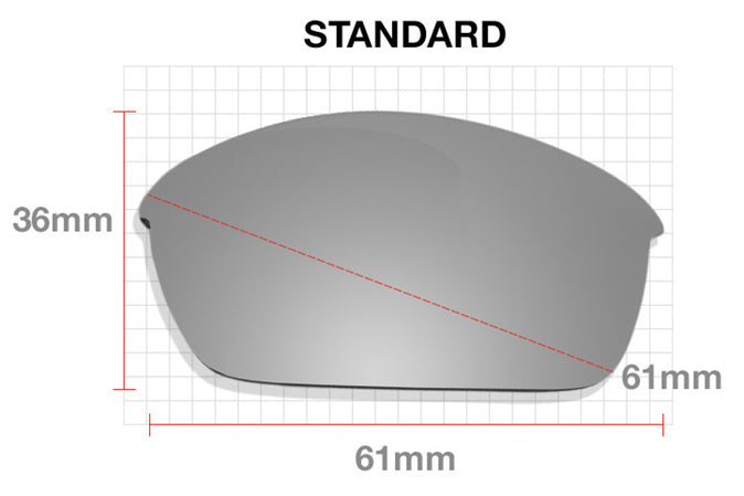 Oakley Flak Jacket lenses standard