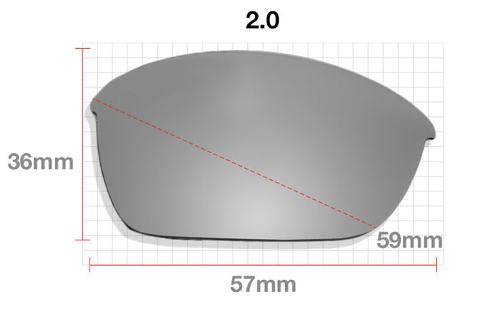 Oakley Half Jacket 2.0 lenses standard