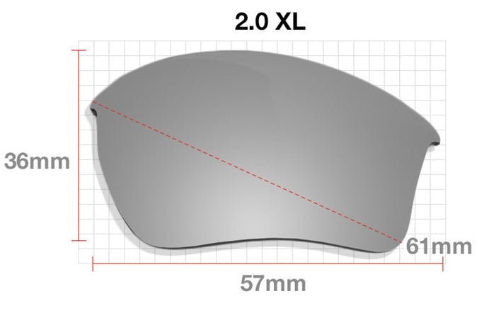 Oakley Half Jacket 2.0 XL lenses