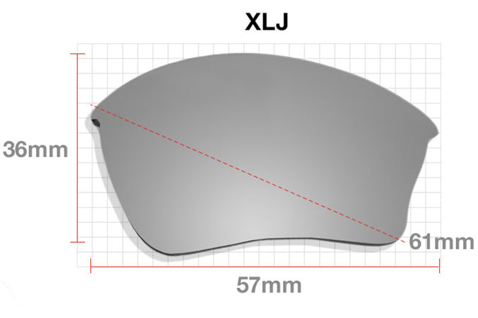 oakley flak jacket dimensions