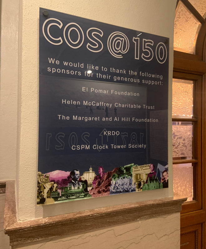 COS 150 Sign