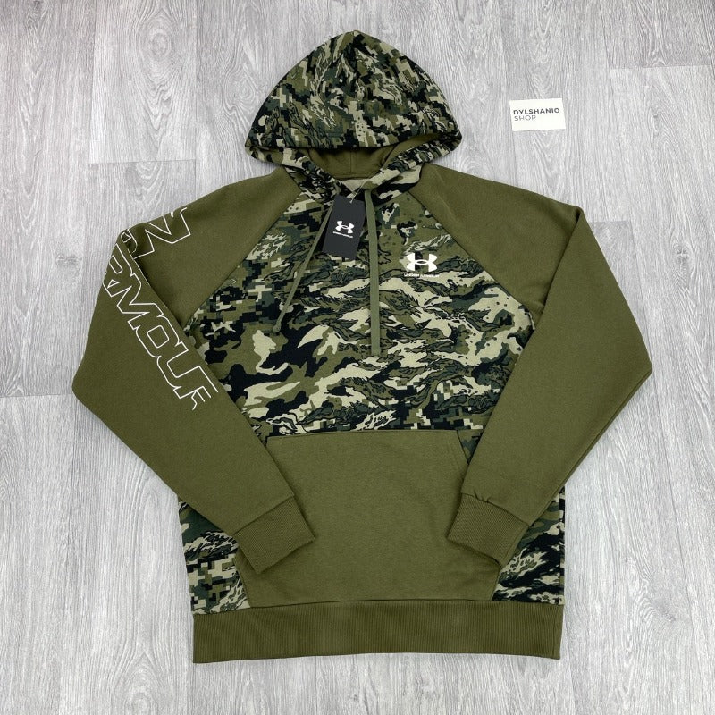 under armour rival fleece camo hoodie