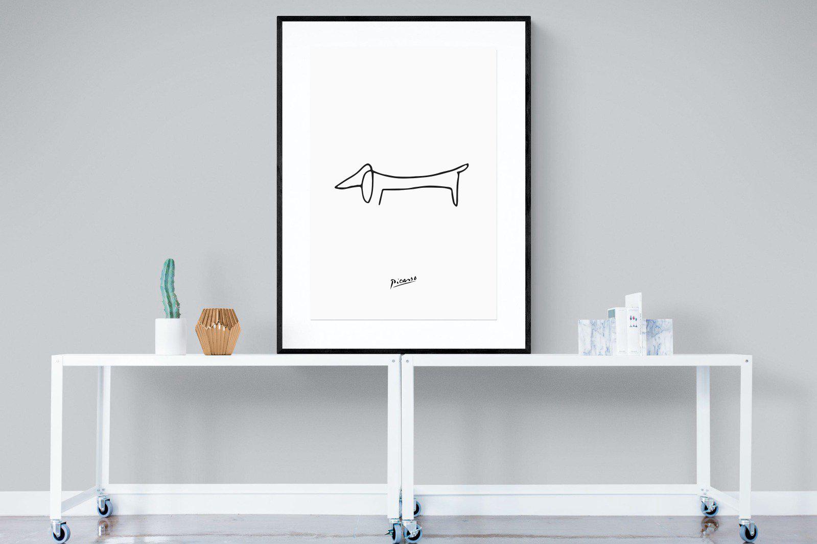 Picasso's Dachshund Wall Art for Sale Online (Framed & Canvas)
