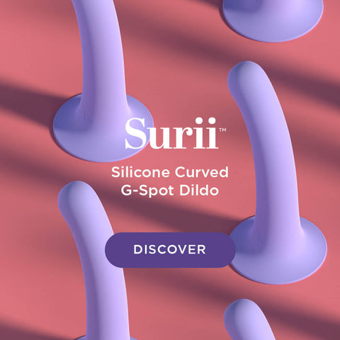 Biird Surii Perfect Silicone Curved Anal Dildo