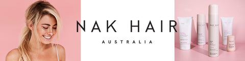 NAK Hair Products Sold by Heart & Soul Hair Australia