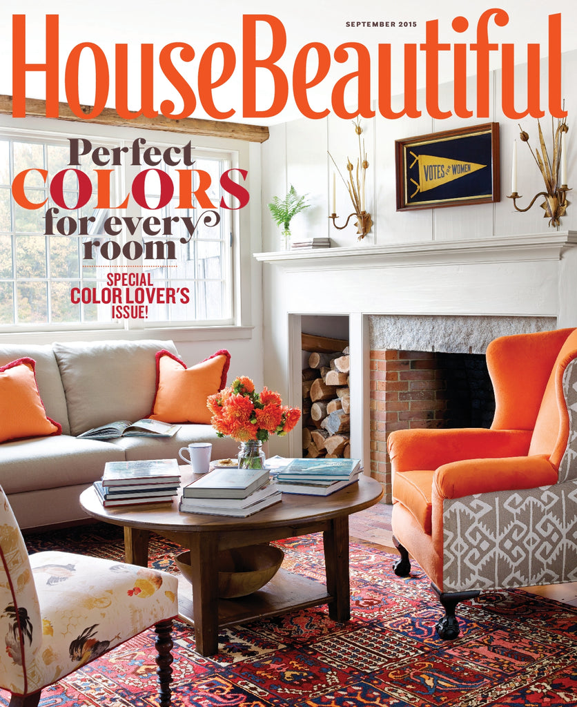 House Beautiful September 2015 cover 