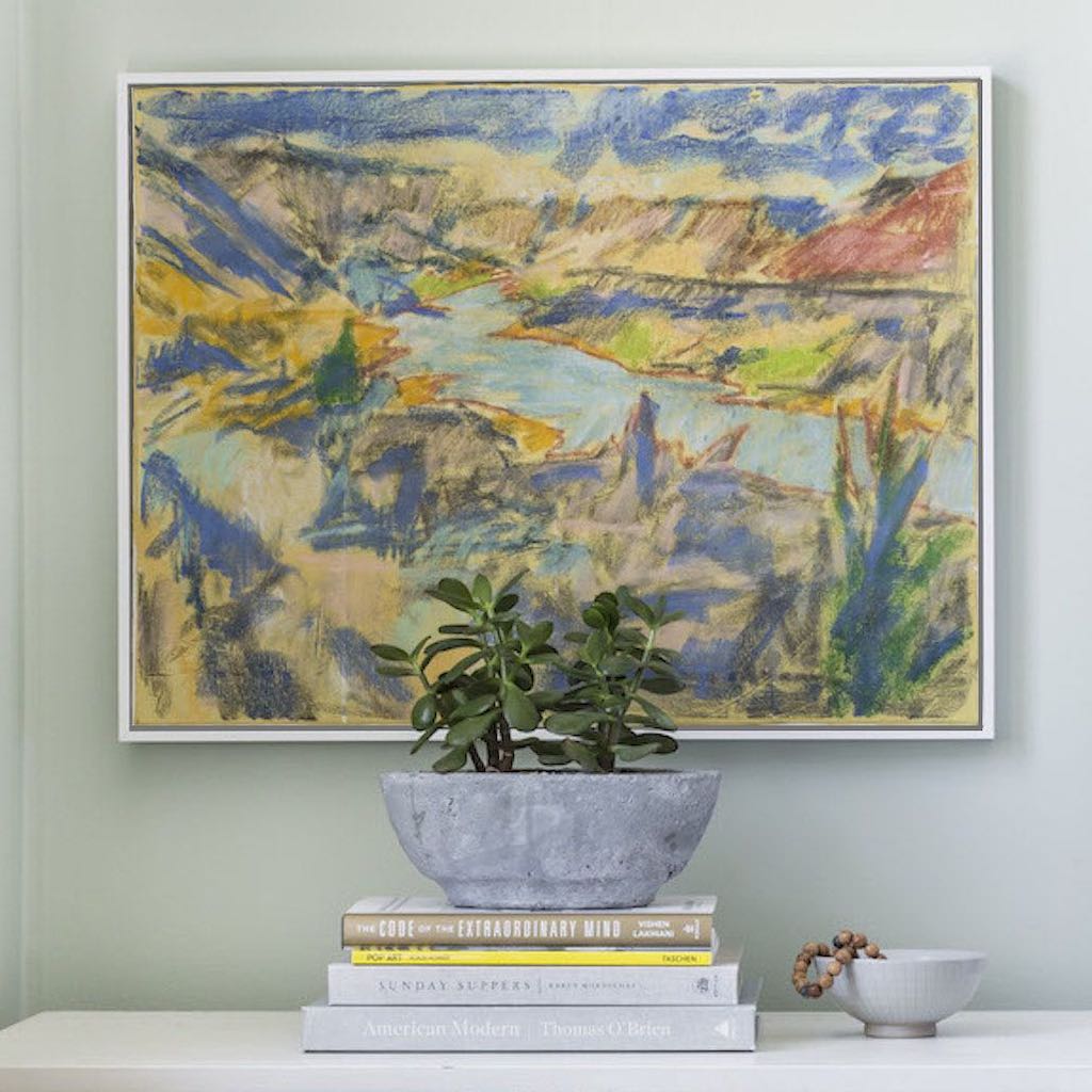 How to Frame a Canvas Painting or Print