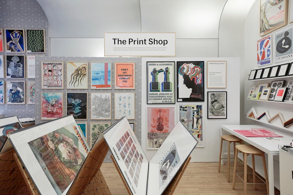 The Print Shop Events With Framed at MoMA Design Store