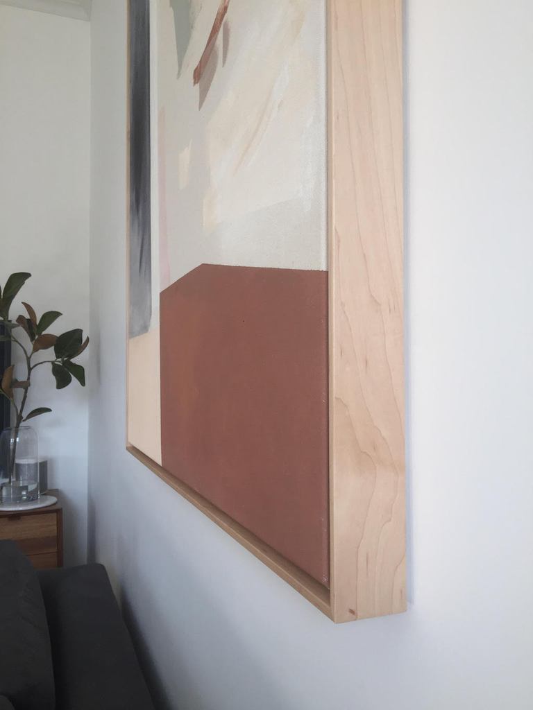 How to Frame a Canvas Painting or Print