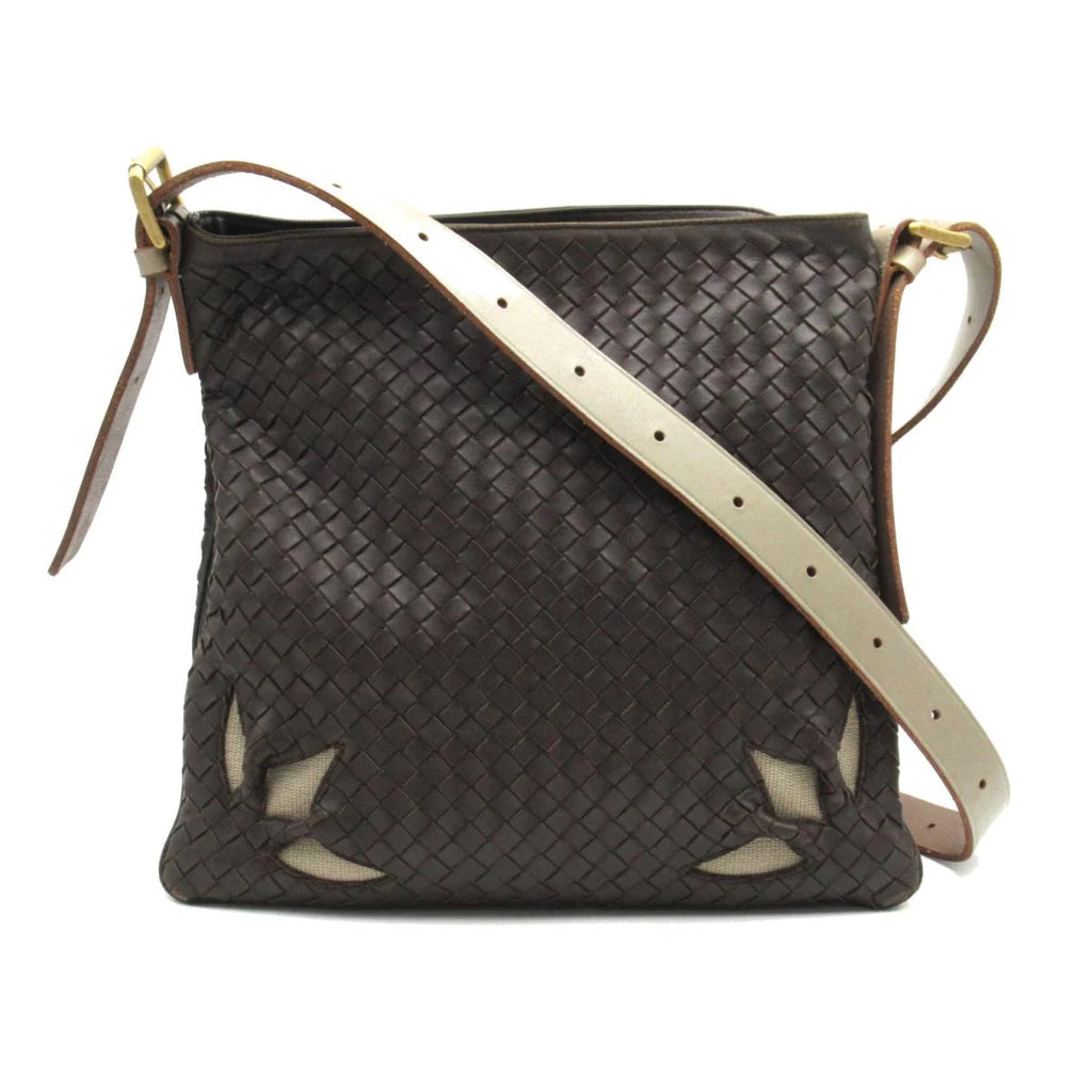 Prada Brown Quilted Nylon Chain Crossbody Bag Cloth ref.141003 - Joli Closet