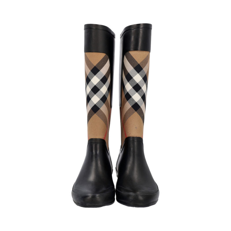 BURBERRY CLEMENCE SIGNATURE CHECK RAIN BOOTS – The Lavish Loft