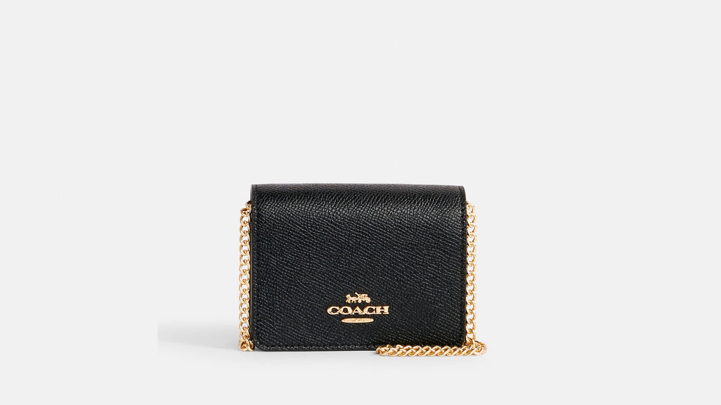 YSL GRAIN DE POUDRE MATELASSE CHEVRON MONOGRAM WALLET ON A CHAIN – The  Lavish Loft