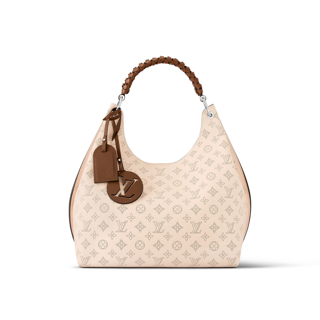 Louis Vuitton Turtledove Monogram Empreinte Leather Maida Hobo Bag – Italy  Station