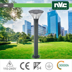 LED Garden Lamp with Satin Diffuser 10.5W Warm Light IP54