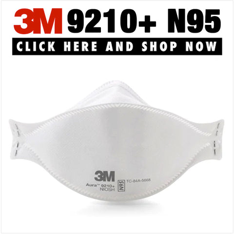 3M N95 9210+ respirator