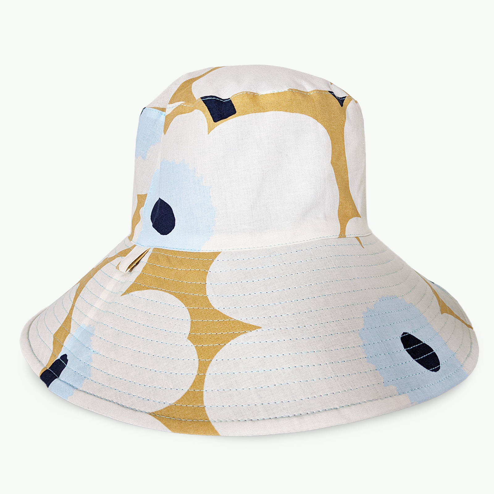 Marimekko Pieni Unikko Broadbrim Hat (Coffee) – Sole Mio Designs