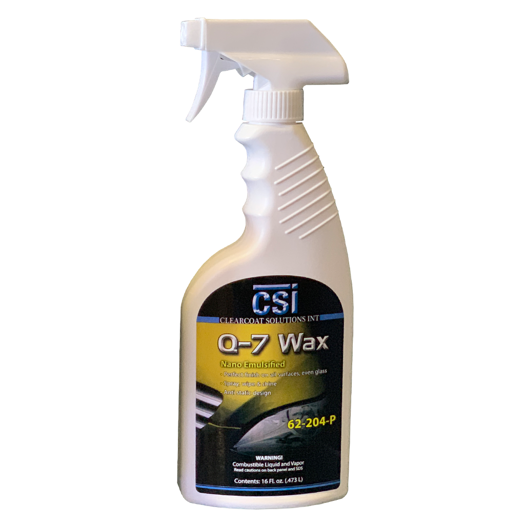 62-204-P Q-7 Wax Spray car Wax 62-204-P (16oz) | CSI - Clearcoat Solutions - Mycsistore