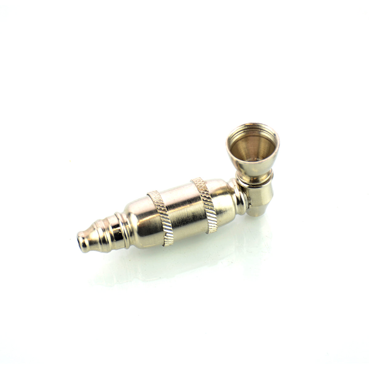 3'' Metal Silver Hand PIPE