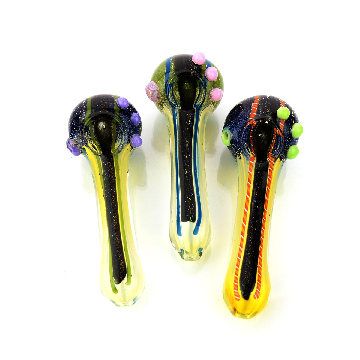 5'' Silver Fumed Dichro Hand PIPE