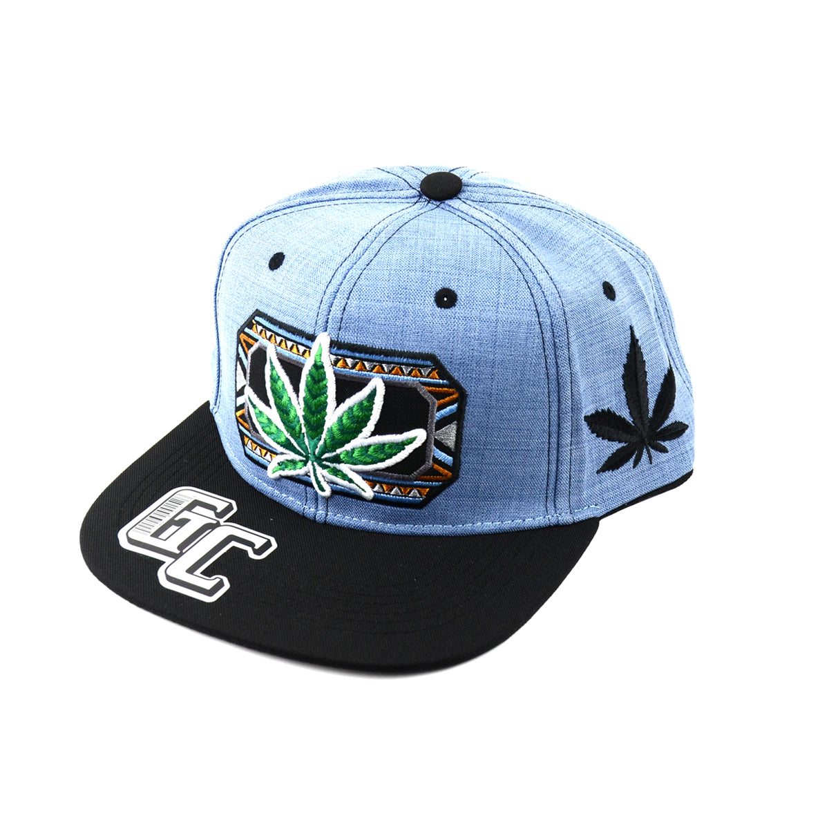 Snapback ''Cannabis Leaf'' HAT Embroidered