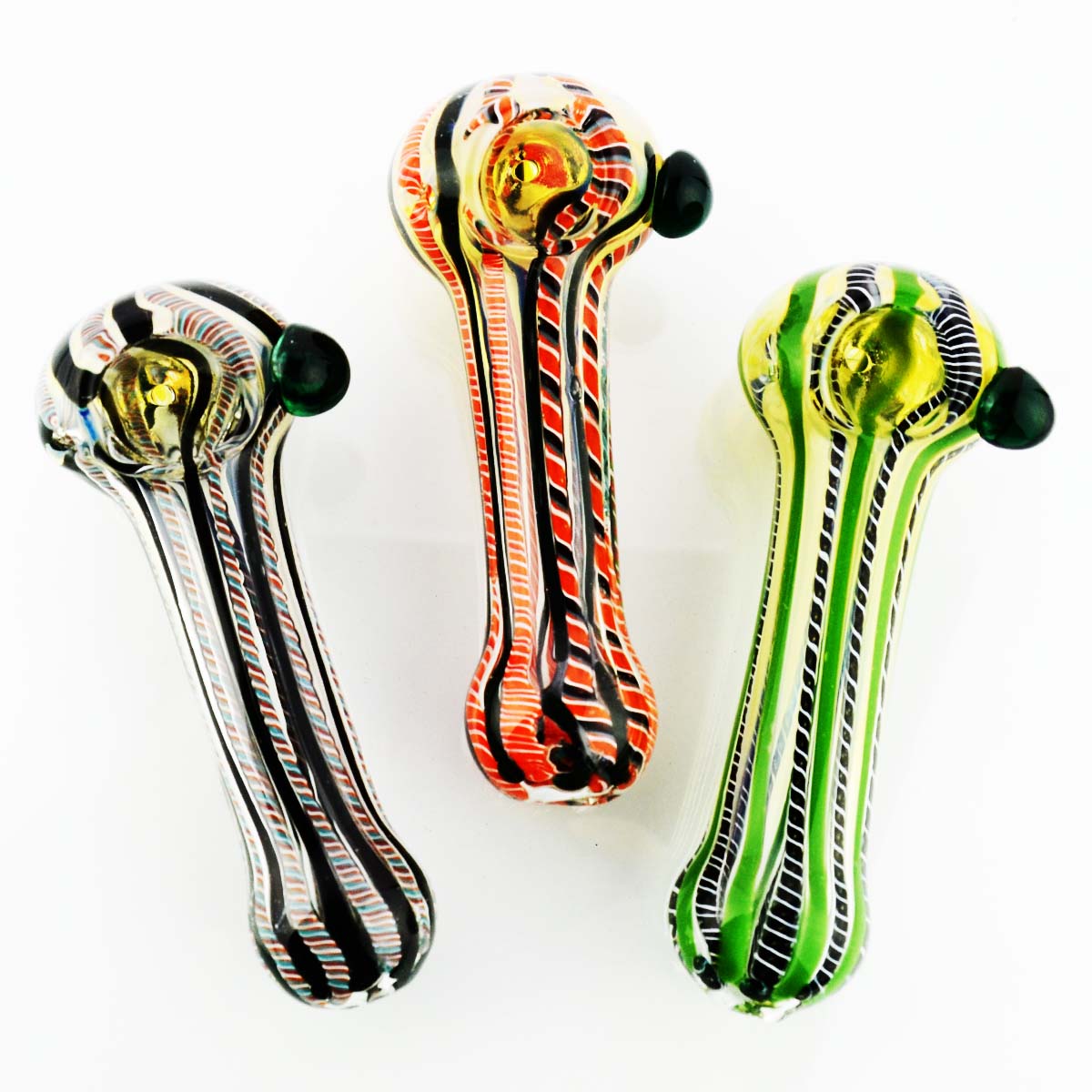 4.5'' Fume Twisting Glass Hand PIPE Spoon Approx 105g