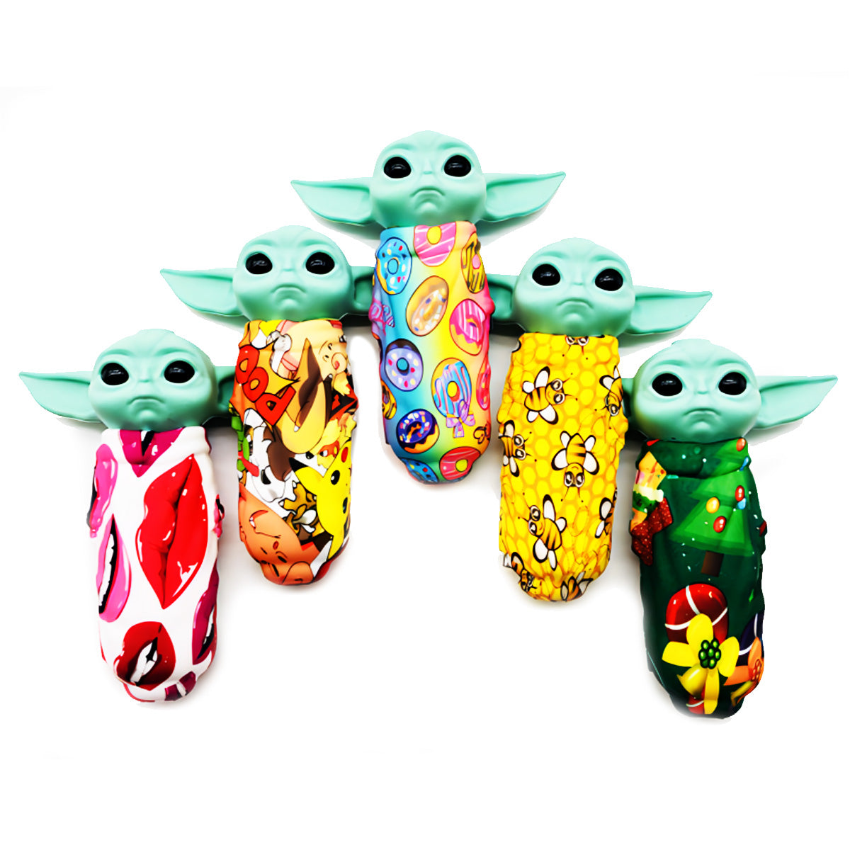 4.5'' Yoda Silicone Hand PIPE