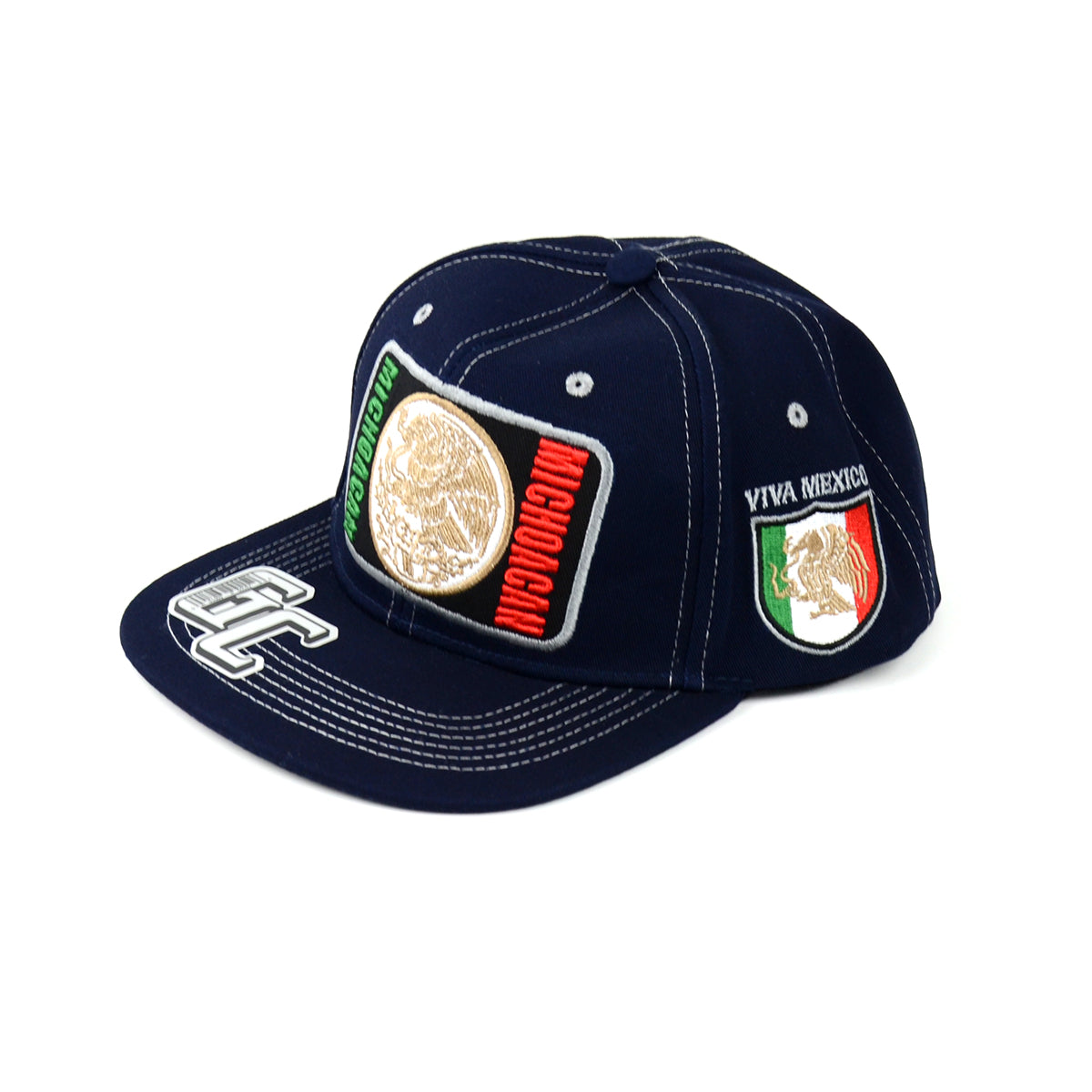 Snapback VIVA MEXICO Hat Embroidered