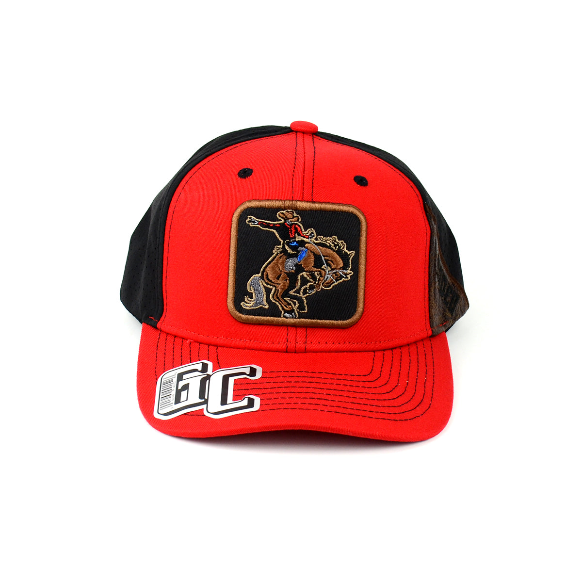 Snapback Curved Hat Rodeo Embroidered