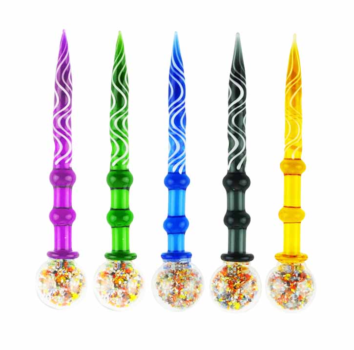 4.5'' GLASS Dabber Crystal Ball Design