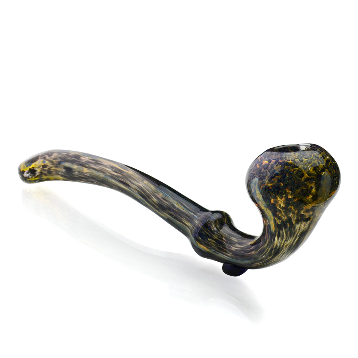 9'' Sherlock GOLD Fume Black Frit Design