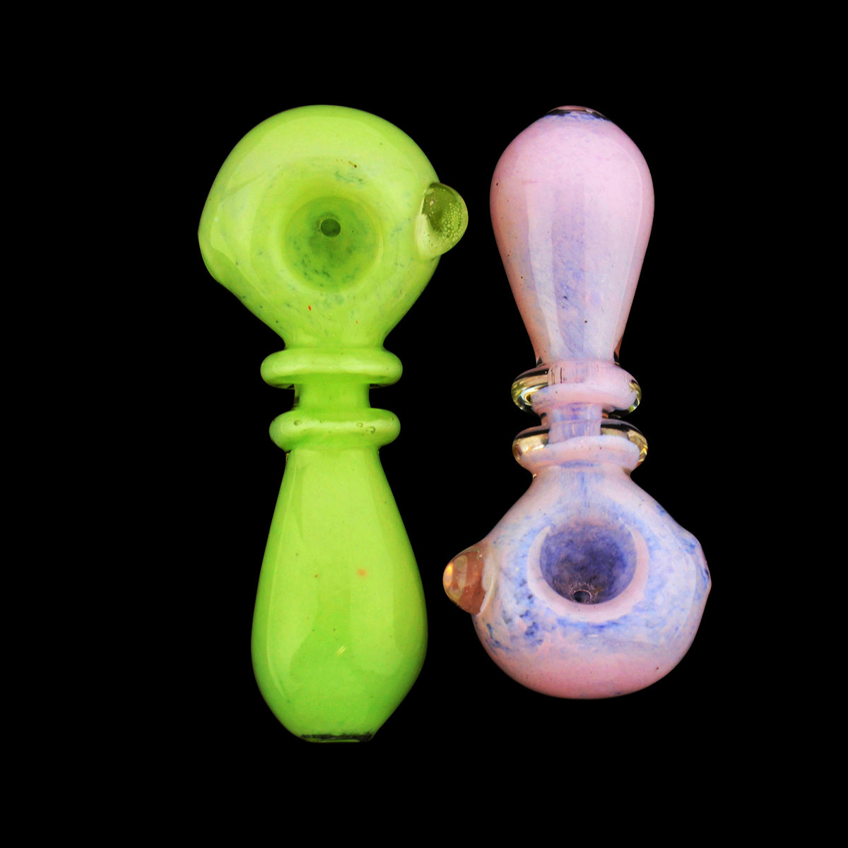 4.5'' Slime Frit Rim Spoon Hand PIPE Approx 115g