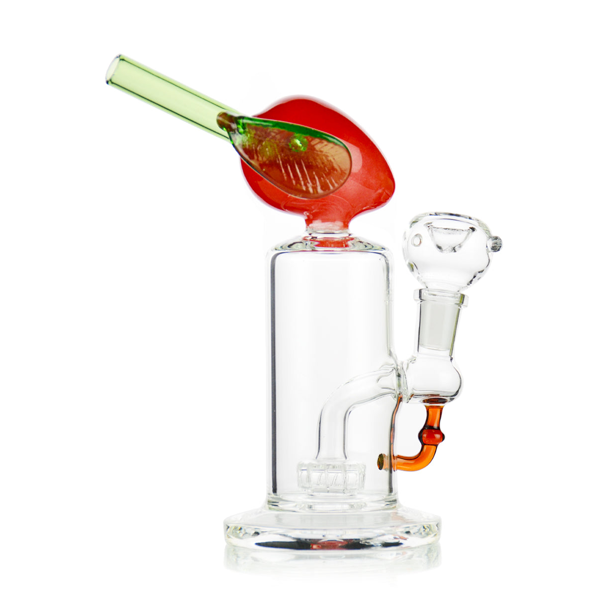 8'' Apple WATER PIPE with Shower and 14mm Male Bowl