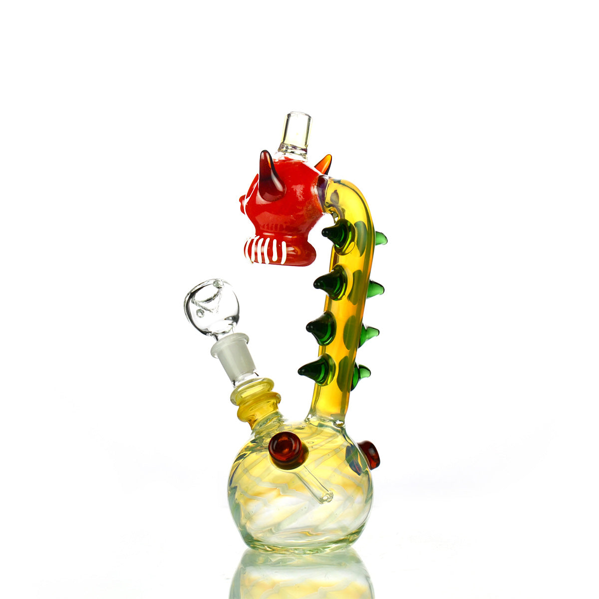 9'' Dracula Bong Water PIPE with 14mm Male Bowl