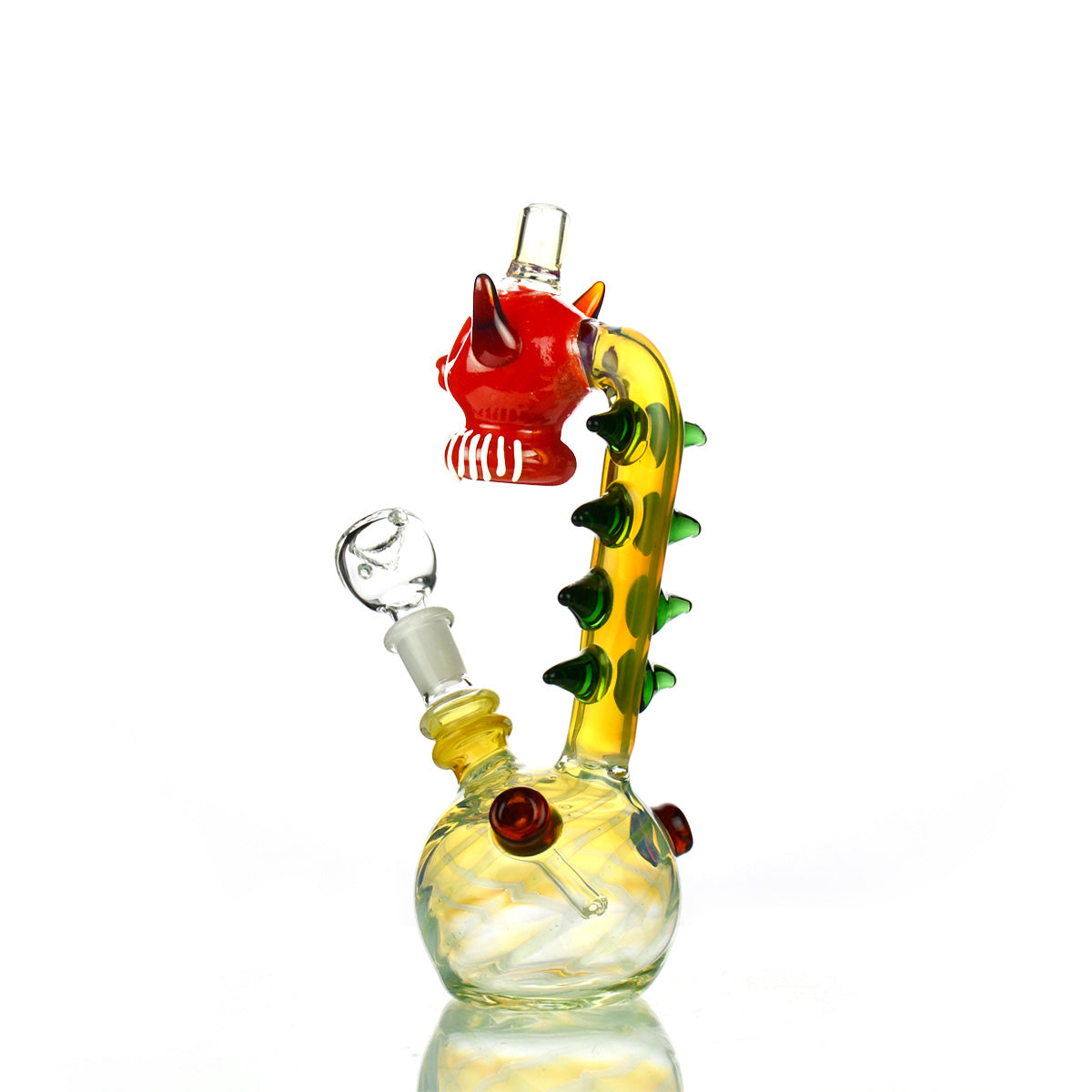 9'' Dracula Bong WATER PIPE with 14mm Male Bowl