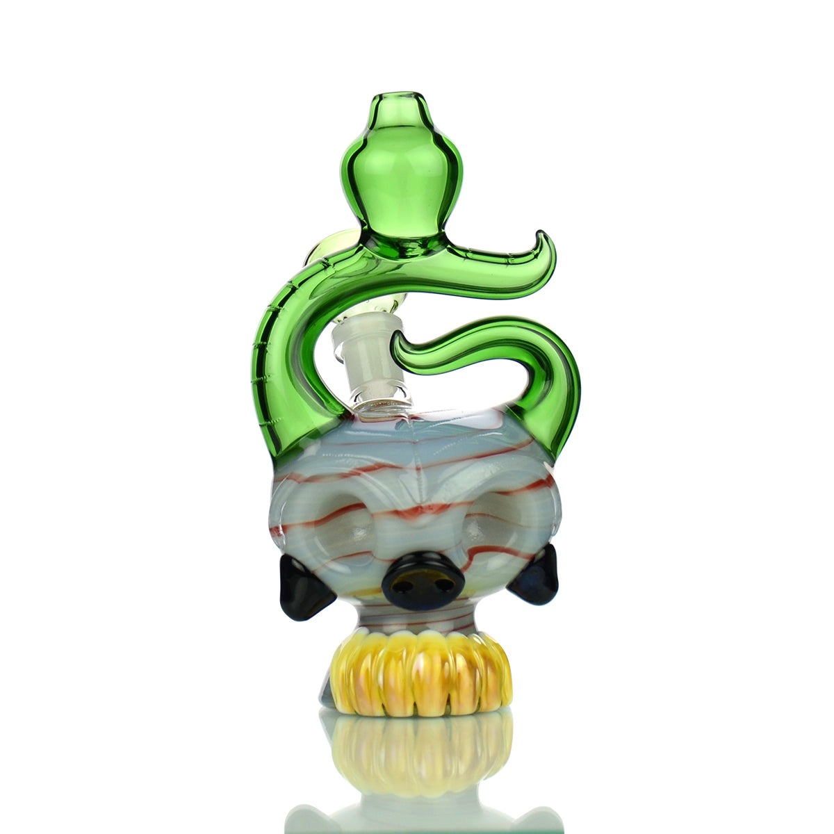 6'' Stranger SKULL Bong with 14mm Male Bowl