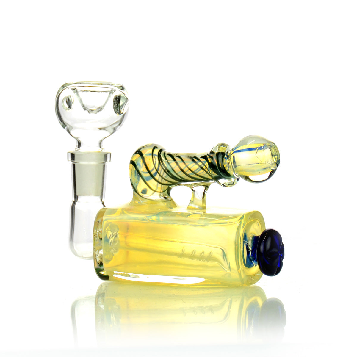 5'' Square Body Water PIPE with 14mm Male Bowl