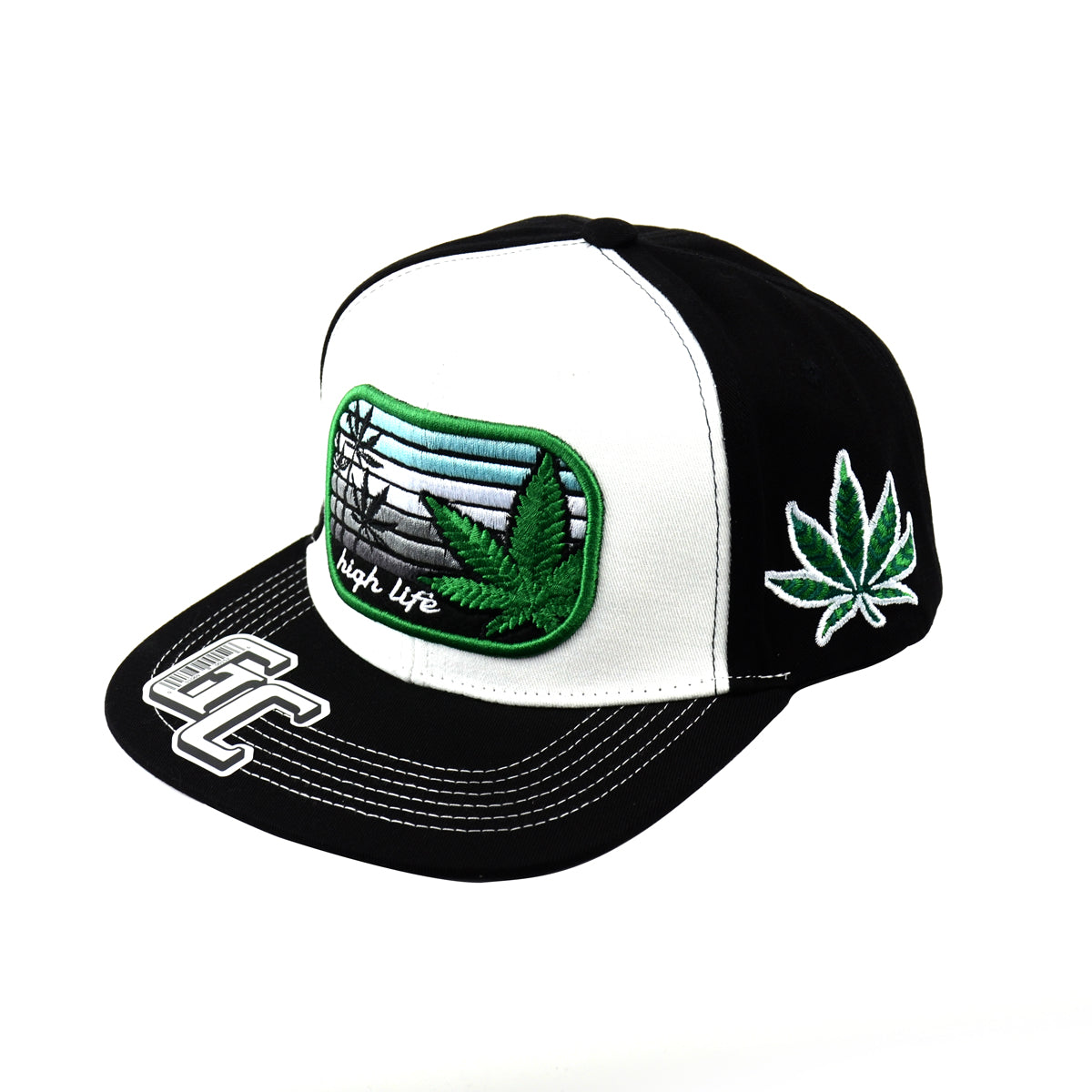 Snapback ''High Life Weed Leaf'' HAT Embroidered