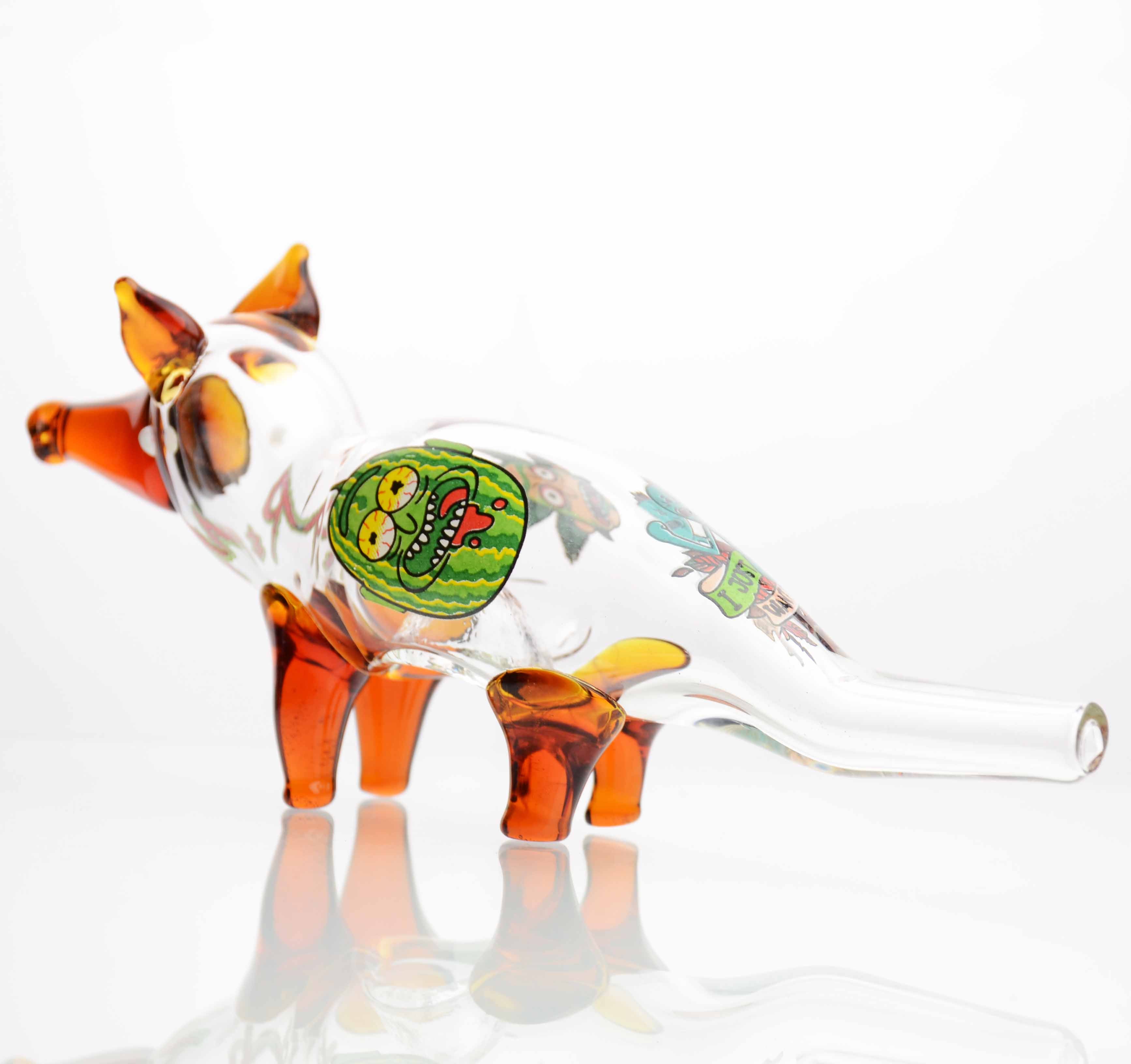 5'' Hand PIPE Fox Design