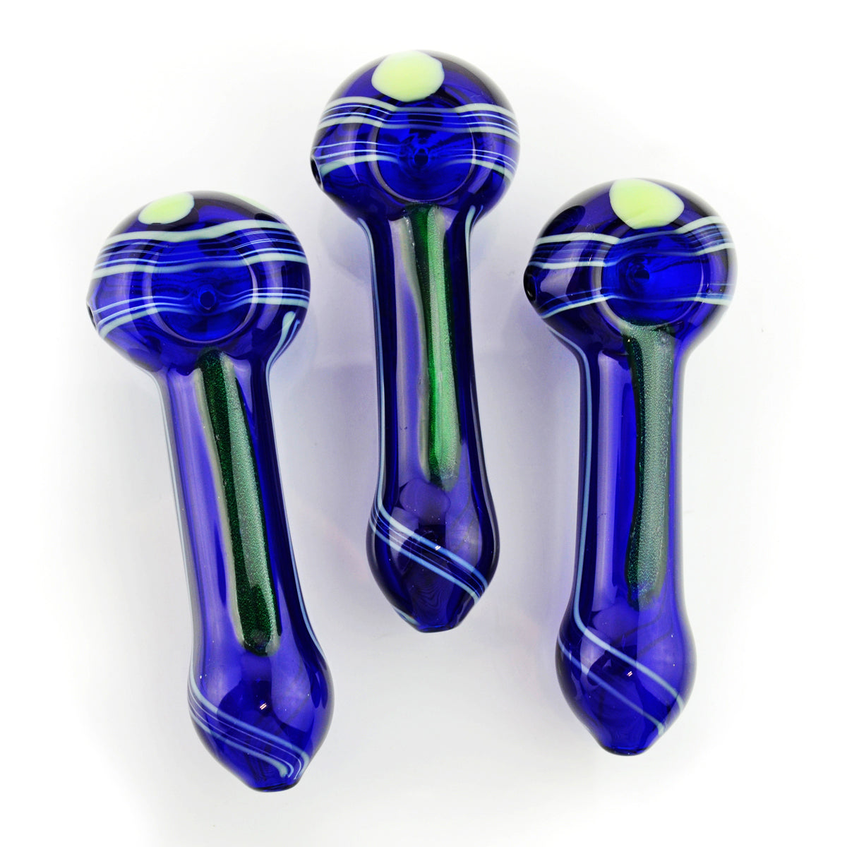 5'' Blue Dicro Spoon Hand PIPE Approx 110g