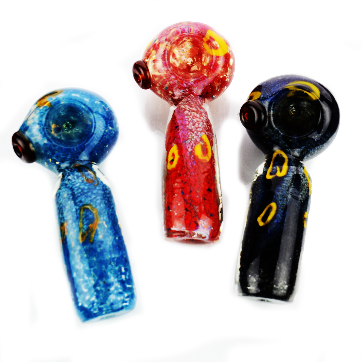 4'' Hand PIPE Color Frit Art Approx 140g