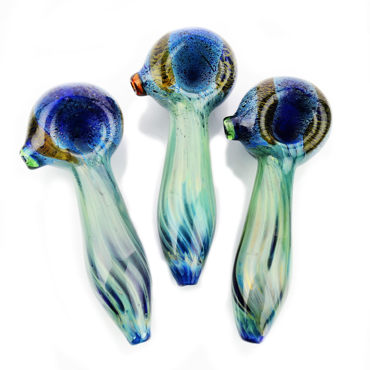 5'' Blue Outside Parrot Art Spoon