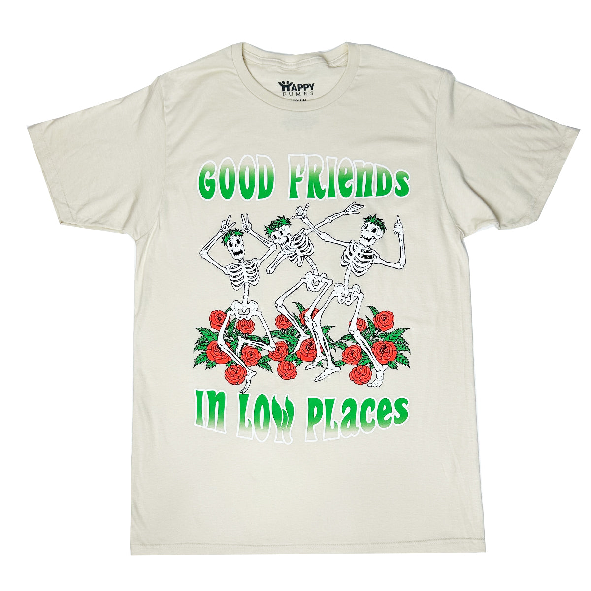 Good Friends Short Sleeve T-SHIRT 100% Cotton - Pack of 6 Units 1S, 2M, 2L, 1XL