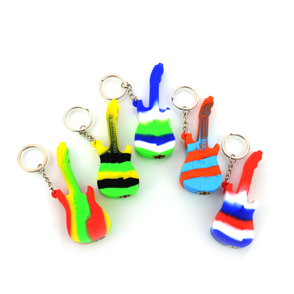 3'' Silicone Guitar Chillum One Hitter