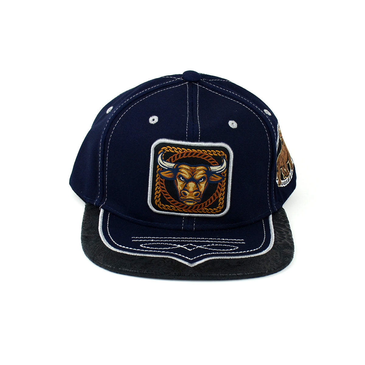 Snapback HAT Bull Embroidered