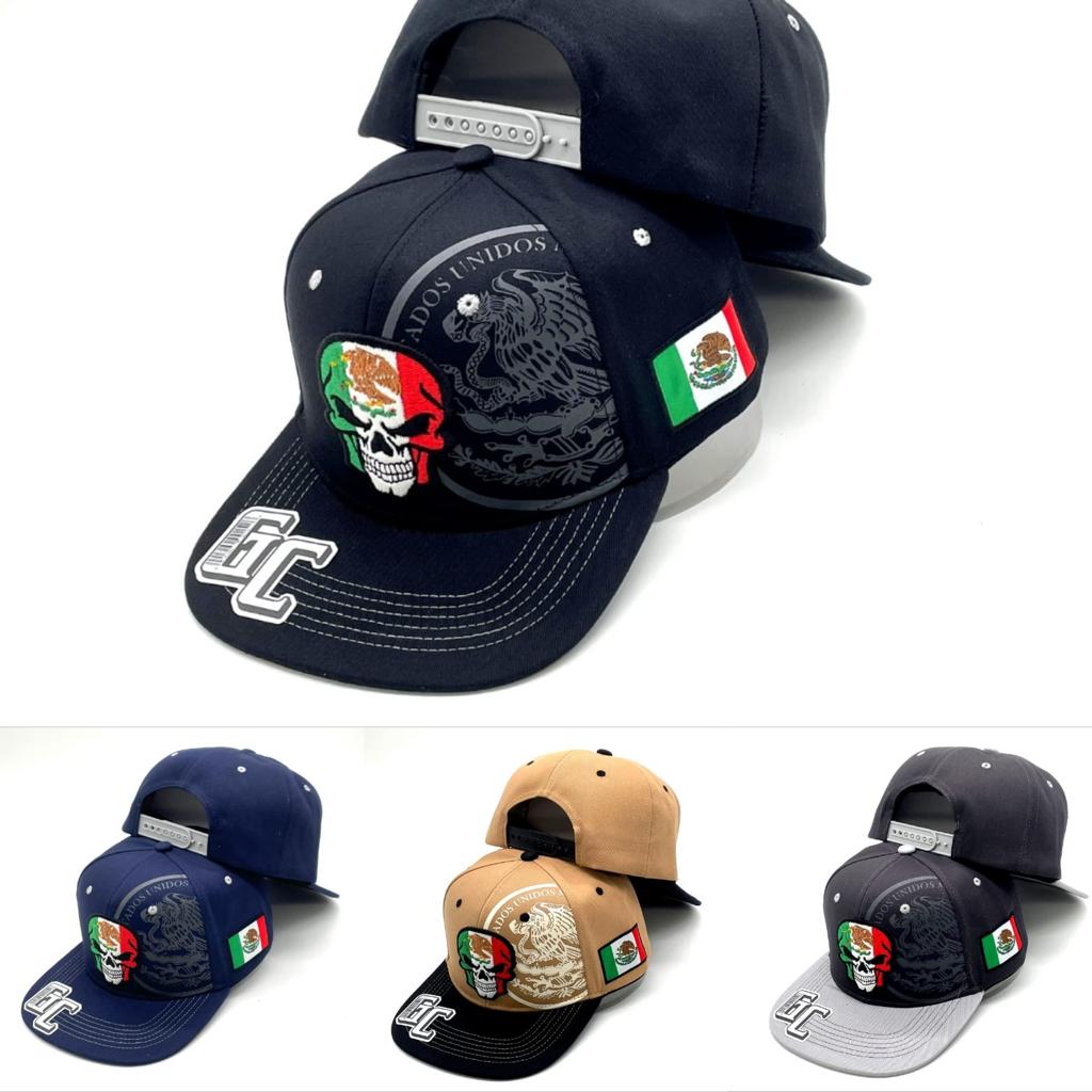 Snapback ''Mexico FLAG'' Hat Embroidered