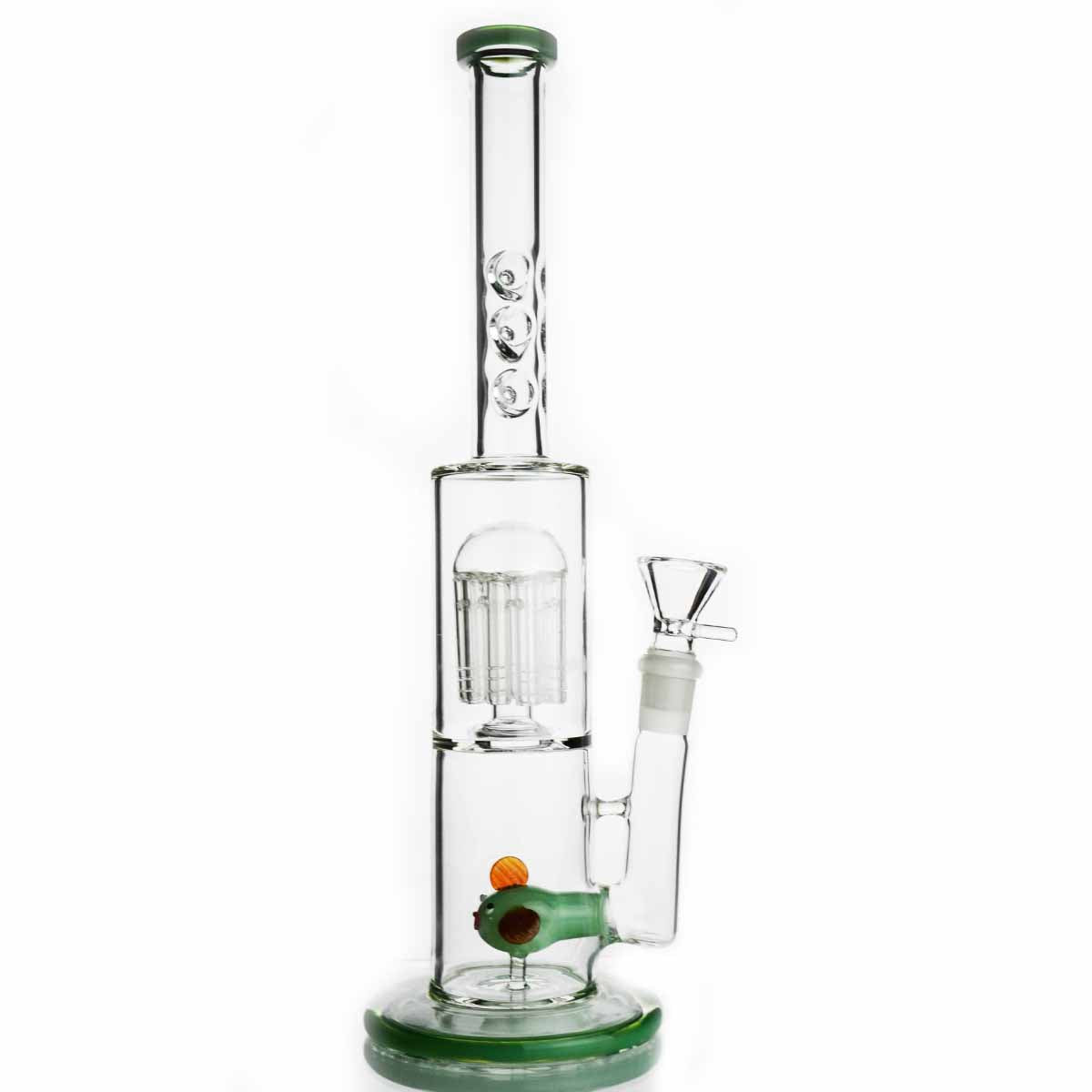 14'' Water PIPE with Tree Shower and Fish Perc