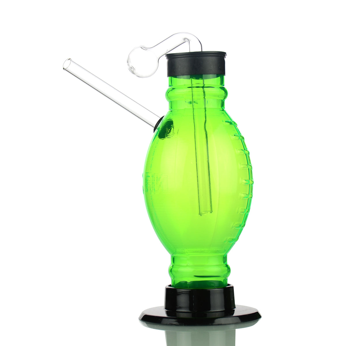 7'' Acrylic Football Oil WATER PIPE in Colors