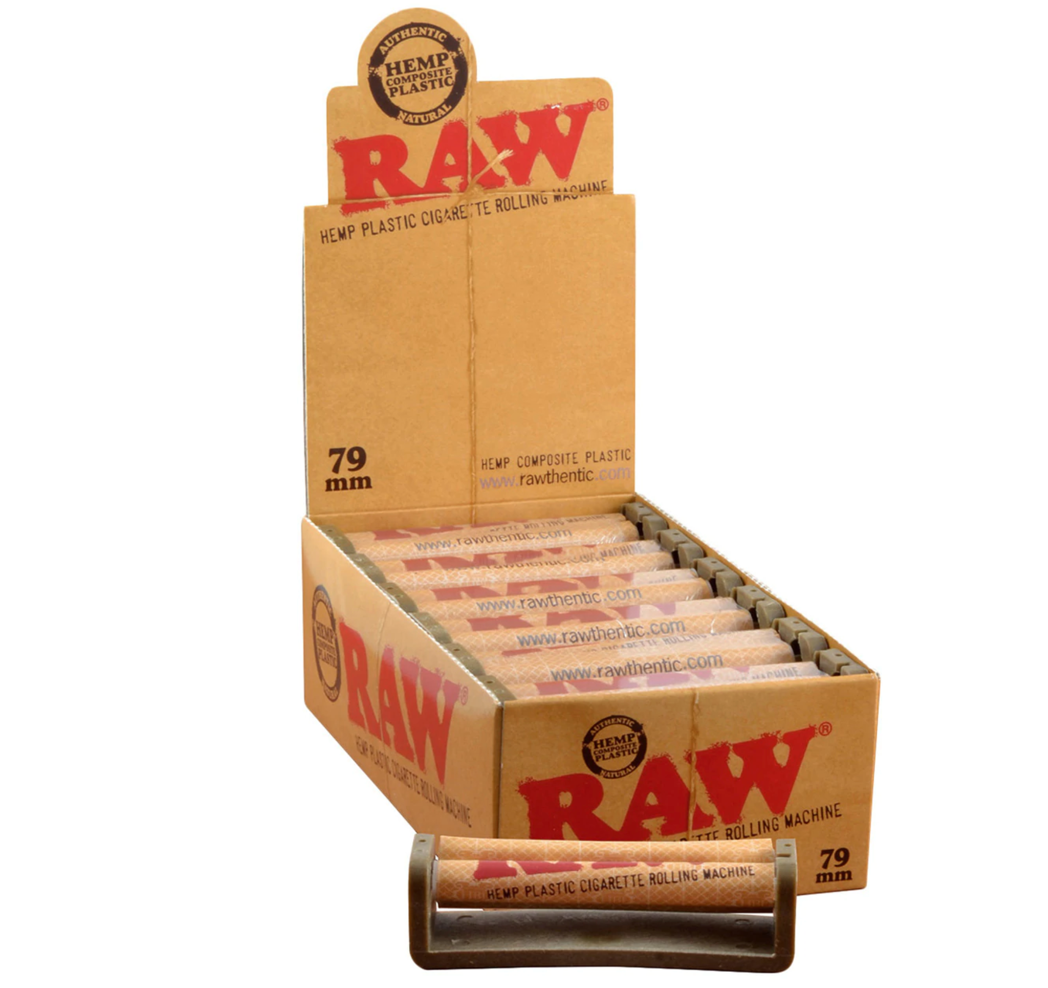 79MM Raw Hemp Plastic CIGARETTE Rolling Machine