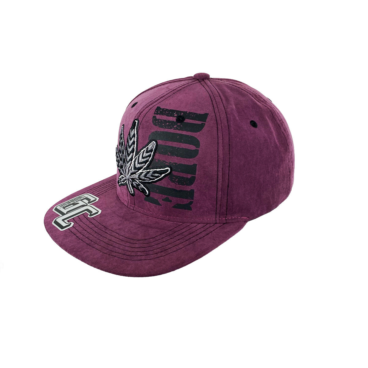 Snapback HATS DOPE LEAF Embroidered